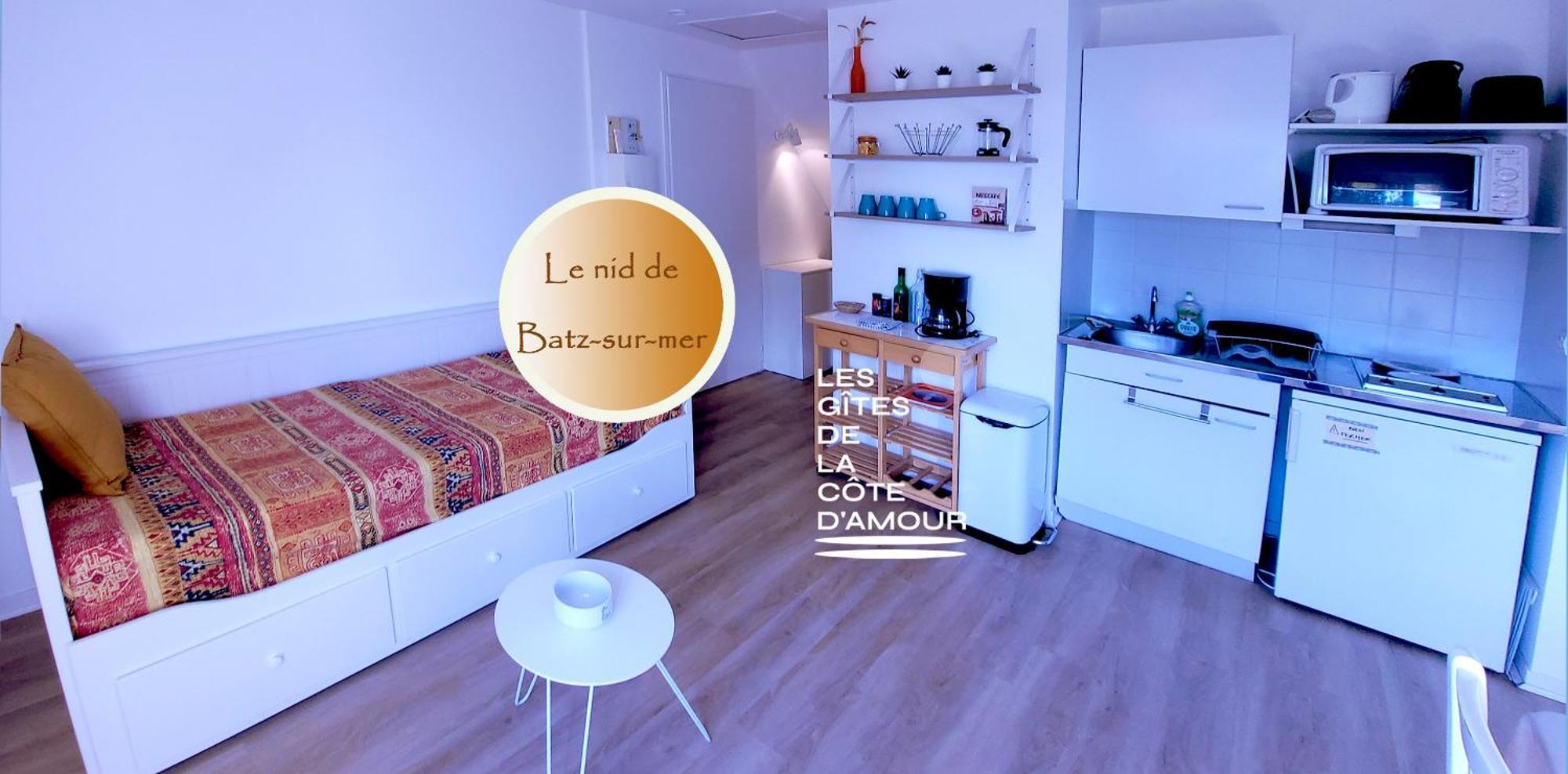Le Nid De Batz Sur Mer-Studio-Les Gites De La Cote D'Amour Exterior foto